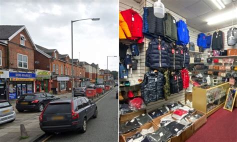 bury new road manchester fake clothes address|bury new road clothes seized.